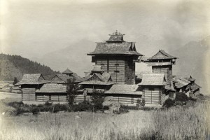 Bhimakali-Tempel von Sarahan 1909